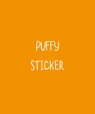 Puffy Sticker