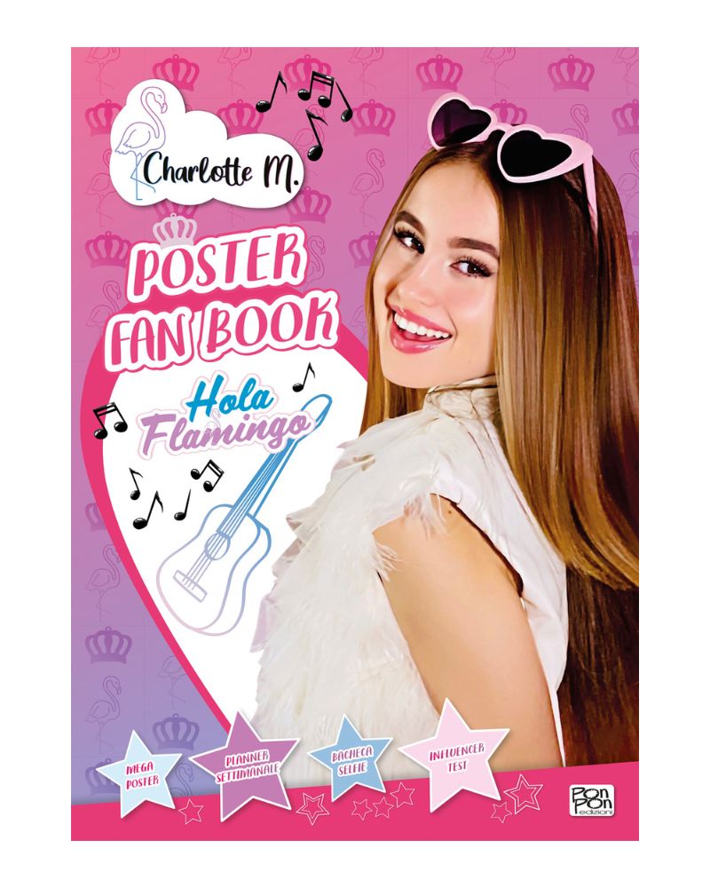 immagine di copertina del titolo Hola Flamingo Poster Fan Book