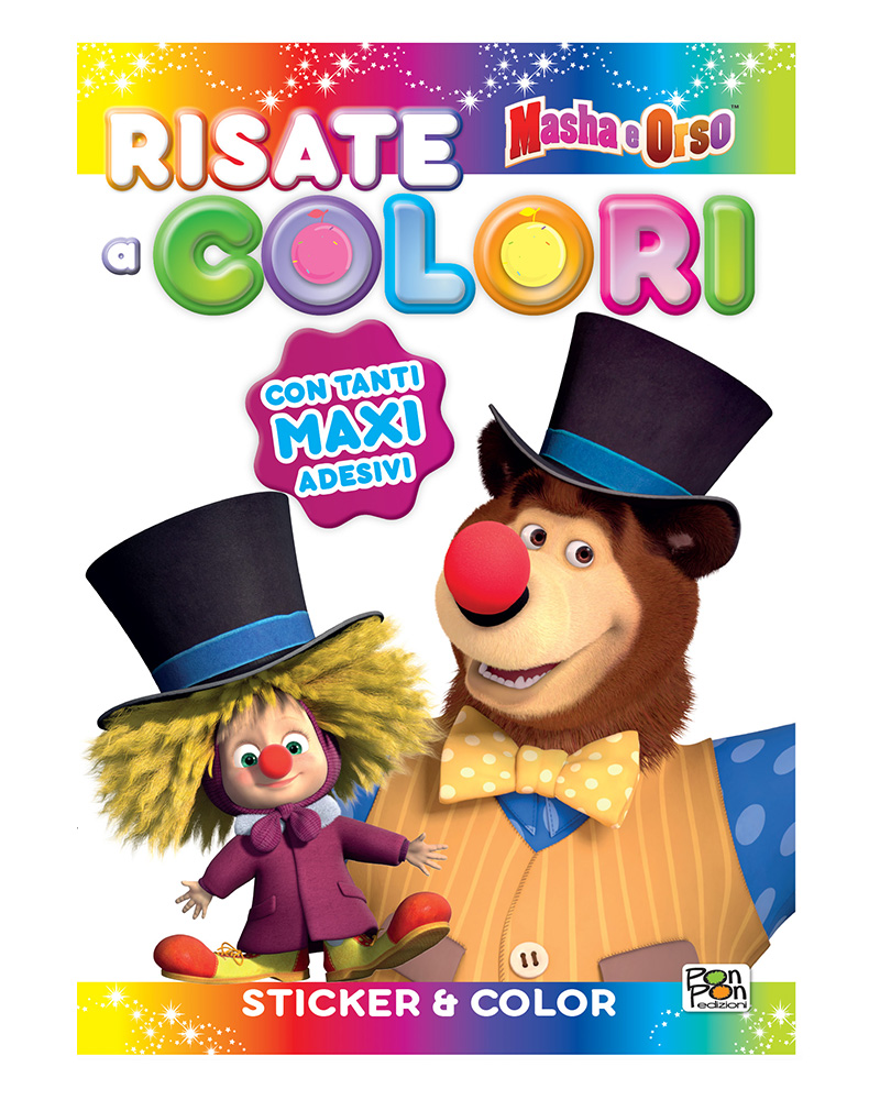 Risate a colori, Sticker & color