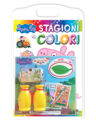 Stagioni a colori + Set dell'esploratore. Peppa Pig